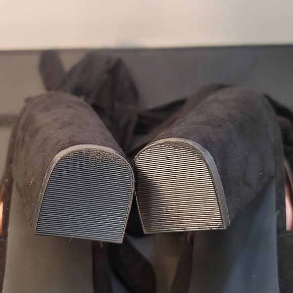 BRAND NEW JUSTBAF BLOCK-HEEL WIDTH OPEN-TOE LACE-UP SANDAL - Picture 13 of 16